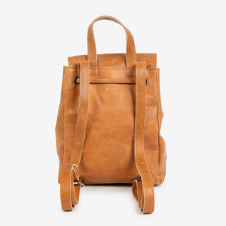 Mini Foldover Backpack - Camel