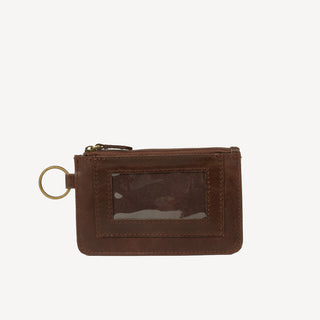 Leather ID Pouch - Heritage Brown