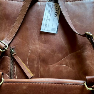 Perfectly Imperfect: The Minimalist Backpack - Vintage Brown