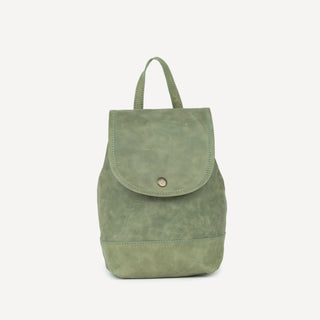 Mini Fold-Over Backpack - Sage Green