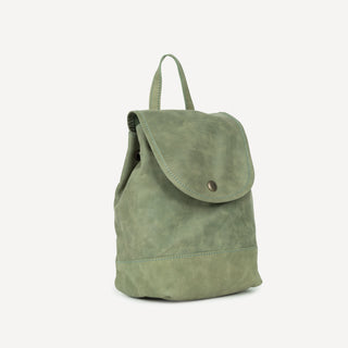 Mini Fold-Over Backpack - Sage Green