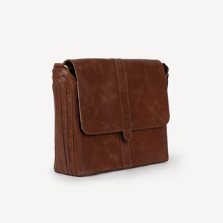 The Maker's Satchel - Chocolate Brown