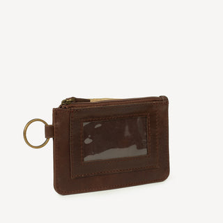 Leather ID Pouch - Heritage Brown