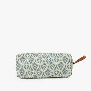 Utility Pouch - Forest Print in Sky Blue
