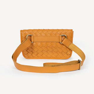 Woven Belt Bag - Honey